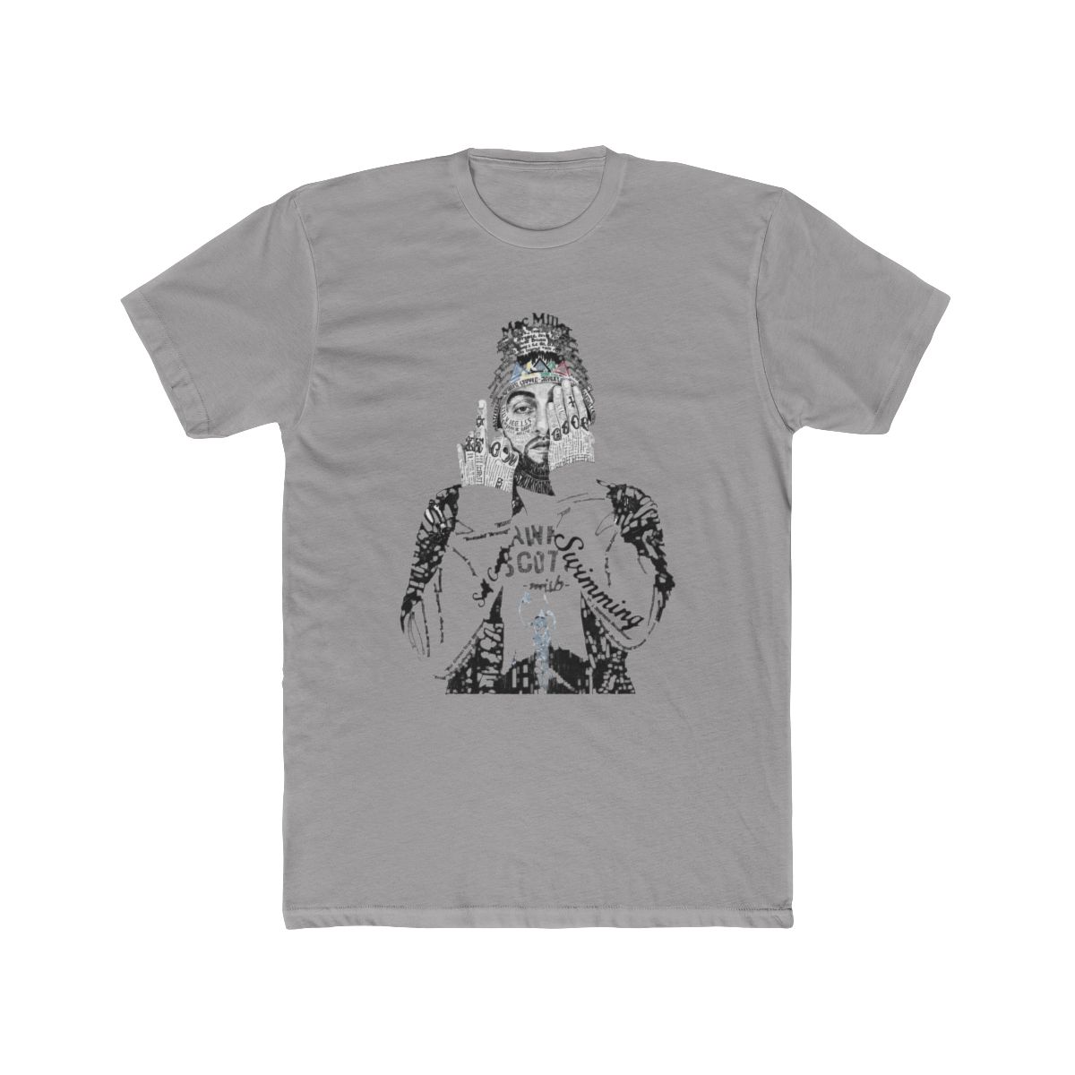 Mac Typography Miller - rapper T-Shirt - Official t-shirts merchandise