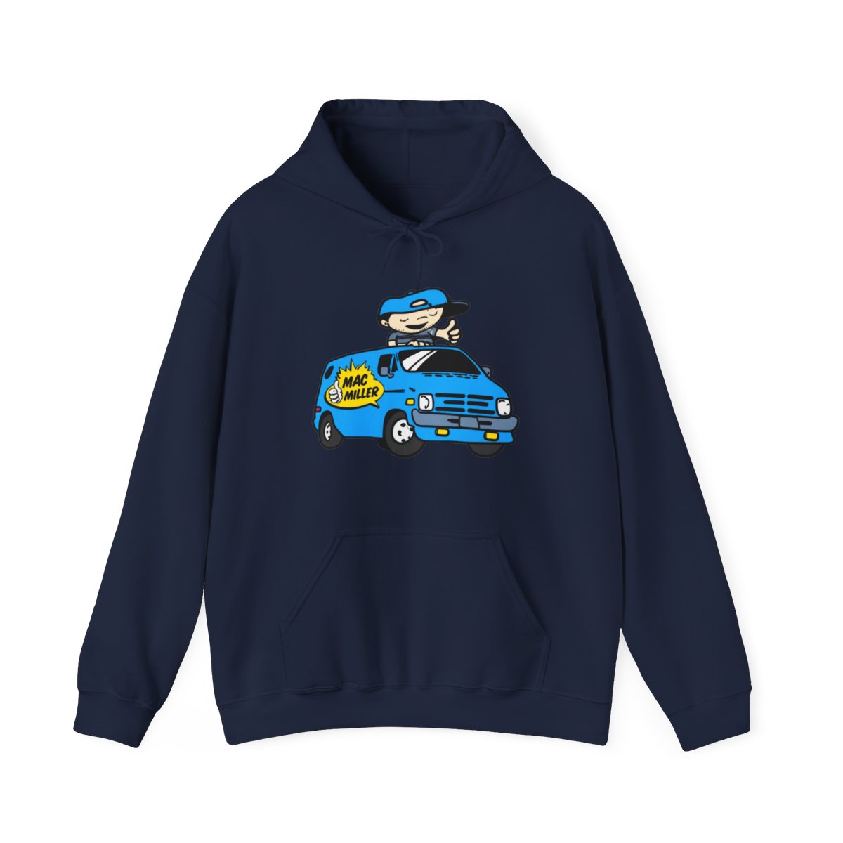 Mac Miller - Under The Influence Of Music Hoodie - alternate angle 3, merchandise