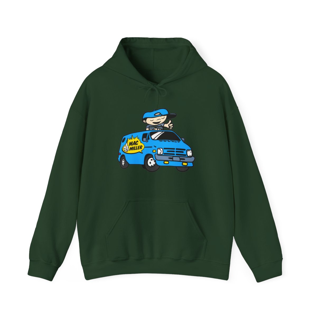 Mac Miller - Under The Influence Of Music Hoodie - alternate angle 5, merchandise