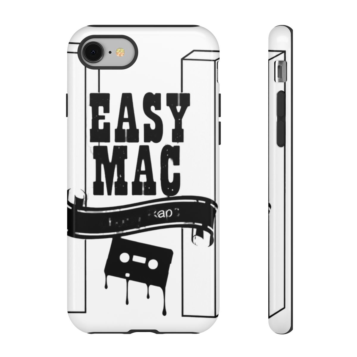 Easy Mac with the Cheesy Raps White Phone Case | Mac Miller - Official phone-cases merchandise