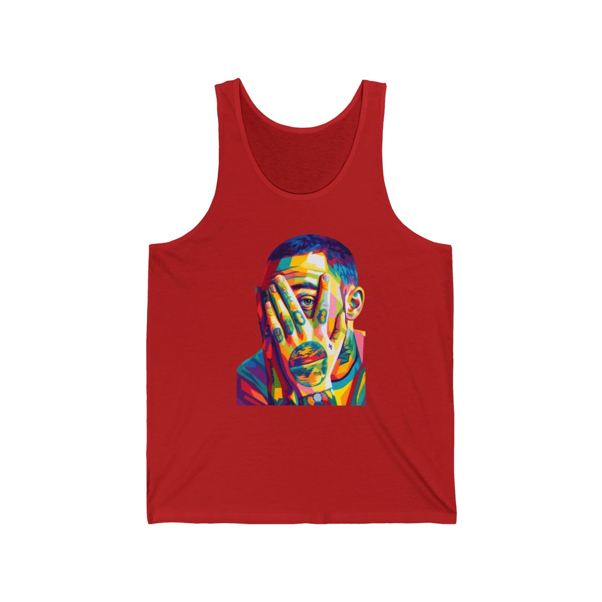 Mac Miller Wpap Pop Art Tank Top - Official tank-tops merchandise