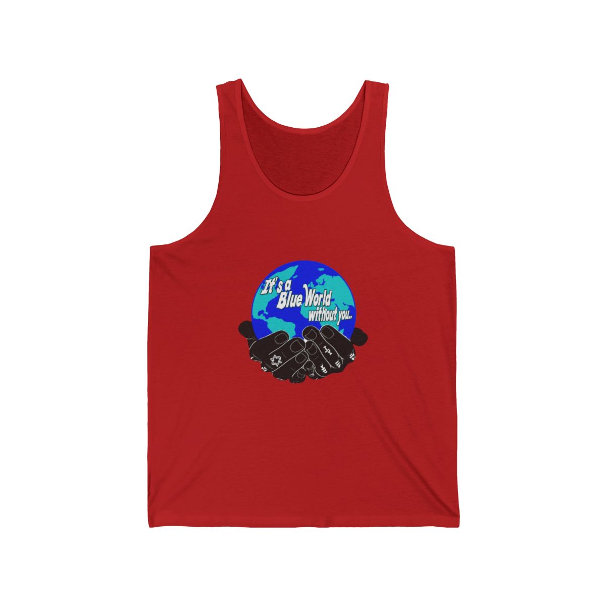 Fan Art Design - Mac Tribute Pocket Logo with Back Logo Tank Top | Mac Miller - Official tank-tops merchandise