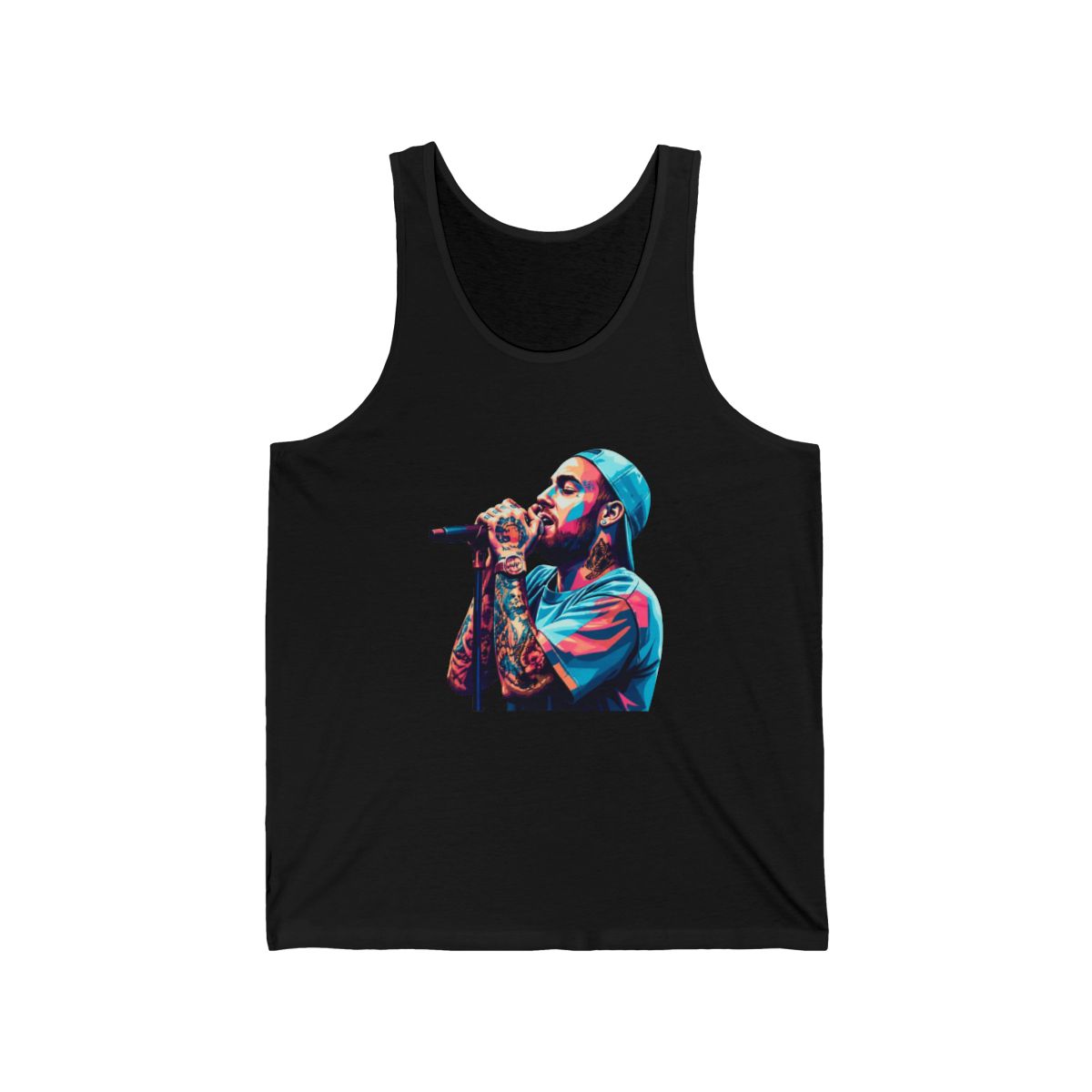 Mac Wpap Pop Art Miller - rapper Tank Top | Mac Miller - Official tank-tops merchandise