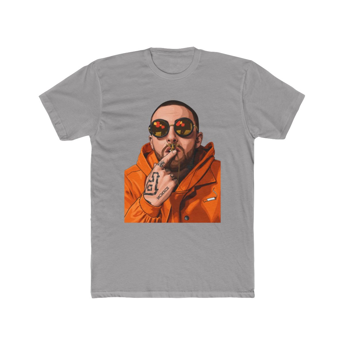 mac miller vector illustration Long Sleeve T Shirt - Official T-Shirts merchandise