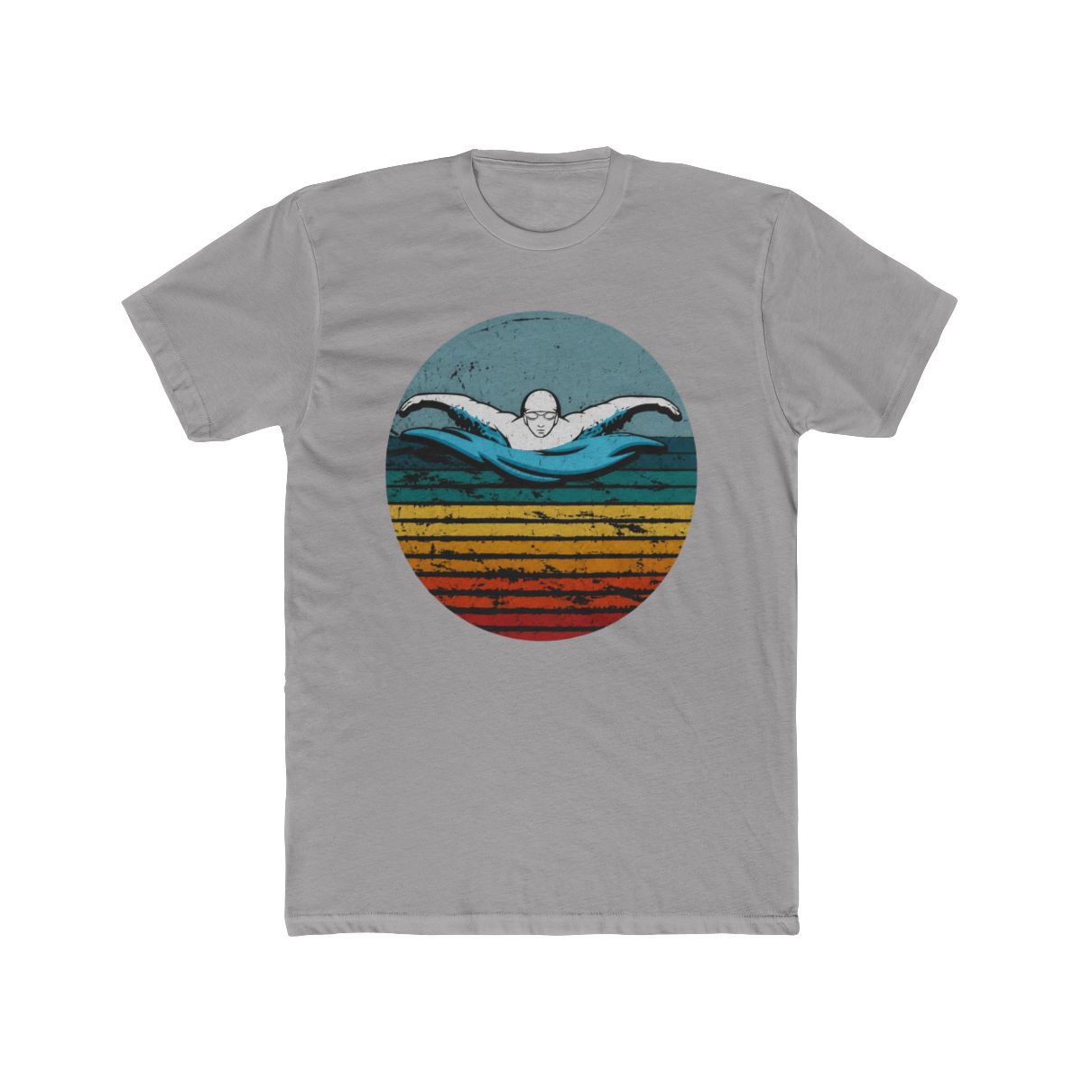 Swimming Retro Vintage Circle 80s Swim Mac Miller T-Shirt - Official t-shirts merchandise